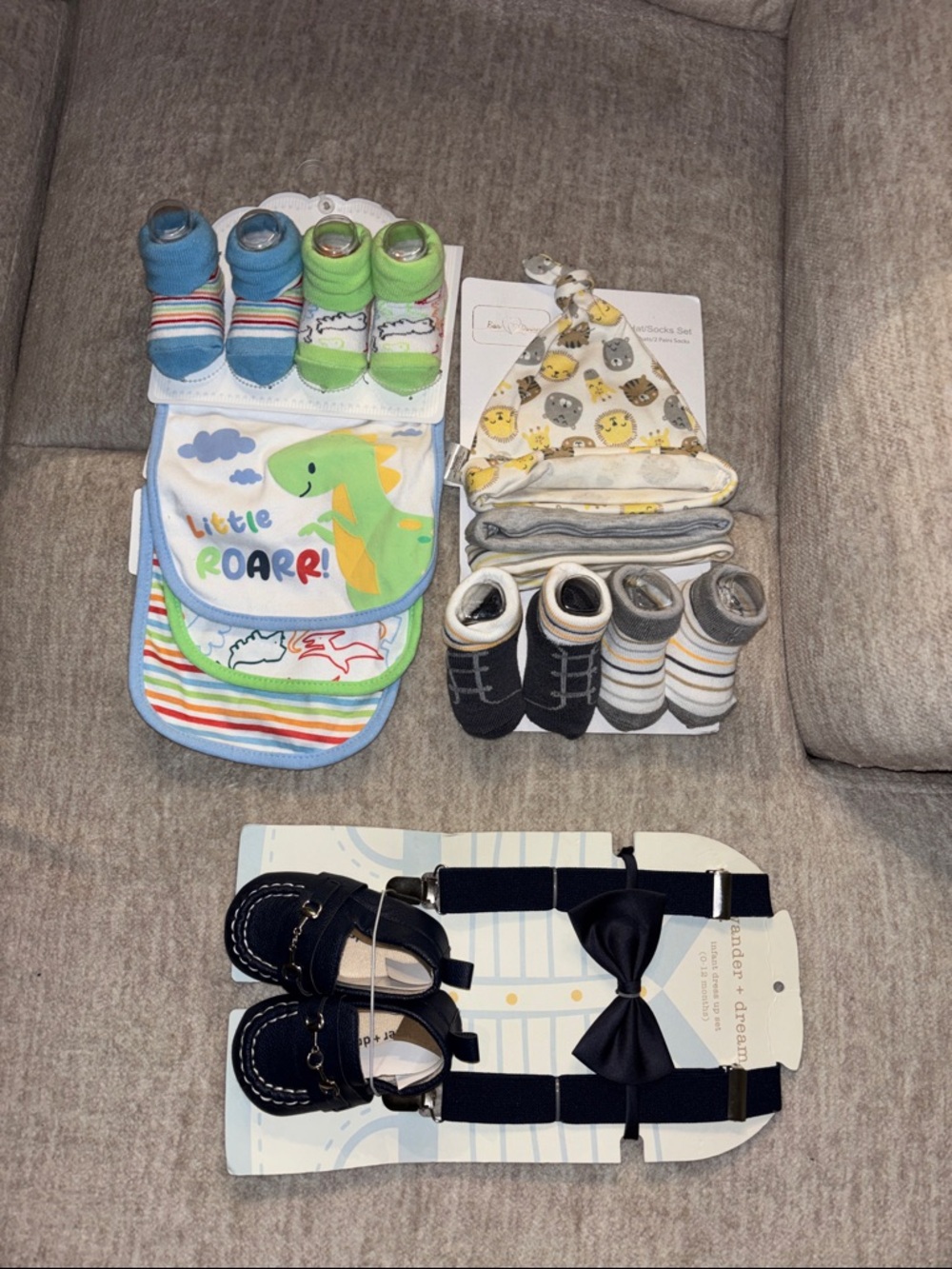 Baby Bibs, Socks & Accessories Bundle